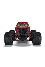 ARRMA ARA2130T2 1/16 GORGON GROM 4X4 RTR BRUSHED MONSTER TRUCK (BATTERY & CHARGER INCLUDED), RED