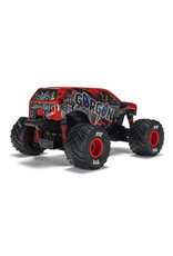 ARRMA ARA2130T2 1/16 GORGON GROM 4X4 RTR BRUSHED MONSTER TRUCK (BATTERY & CHARGER INCLUDED), RED