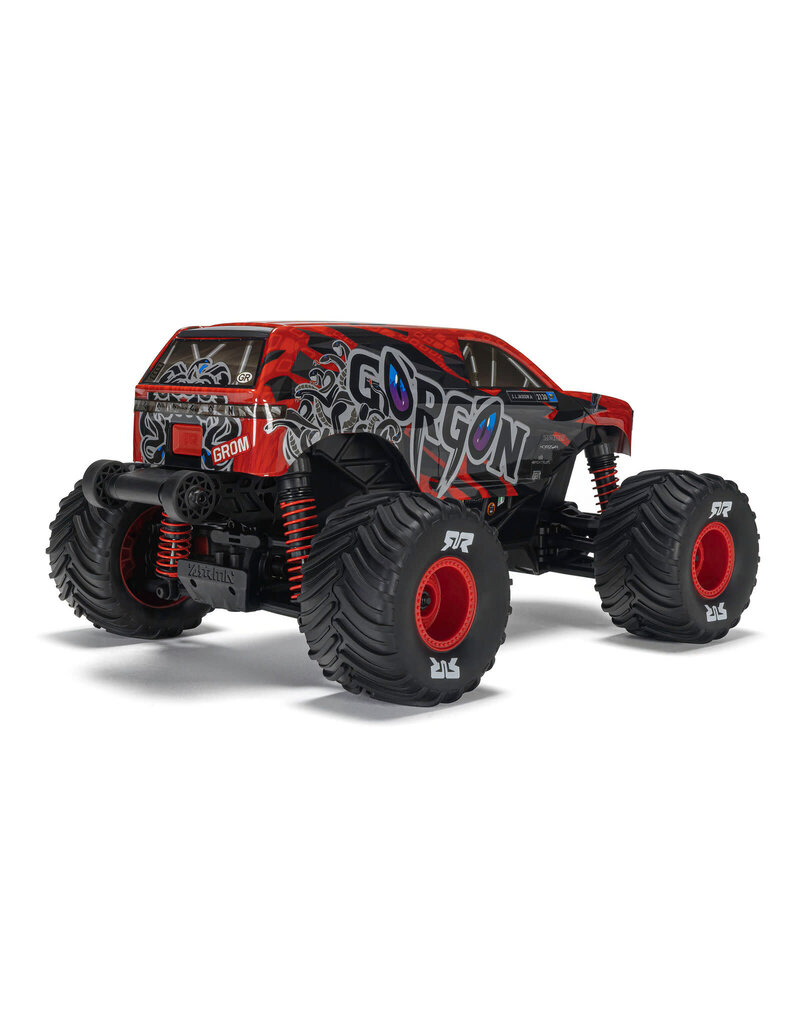 ARRMA ARA2130T2 1/16 GORGON GROM 4X4 RTR BRUSHED MONSTER TRUCK (BATTERY & CHARGER INCLUDED), RED