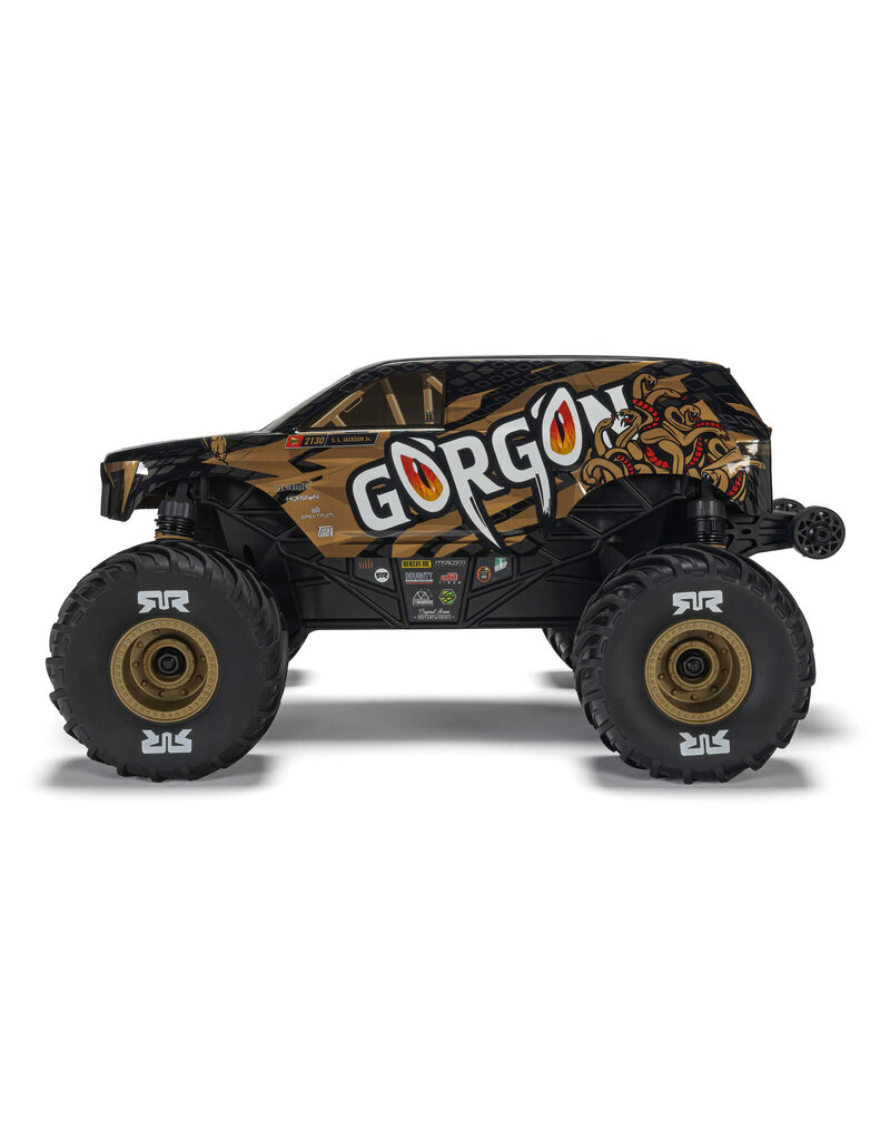 ARRMA ARA2130T3 1/16 GORGON GROM 4X4 RTR BRUSHED MONSTER TRUCK (BATTERY & CHARGER INCLUDED), BRONZE