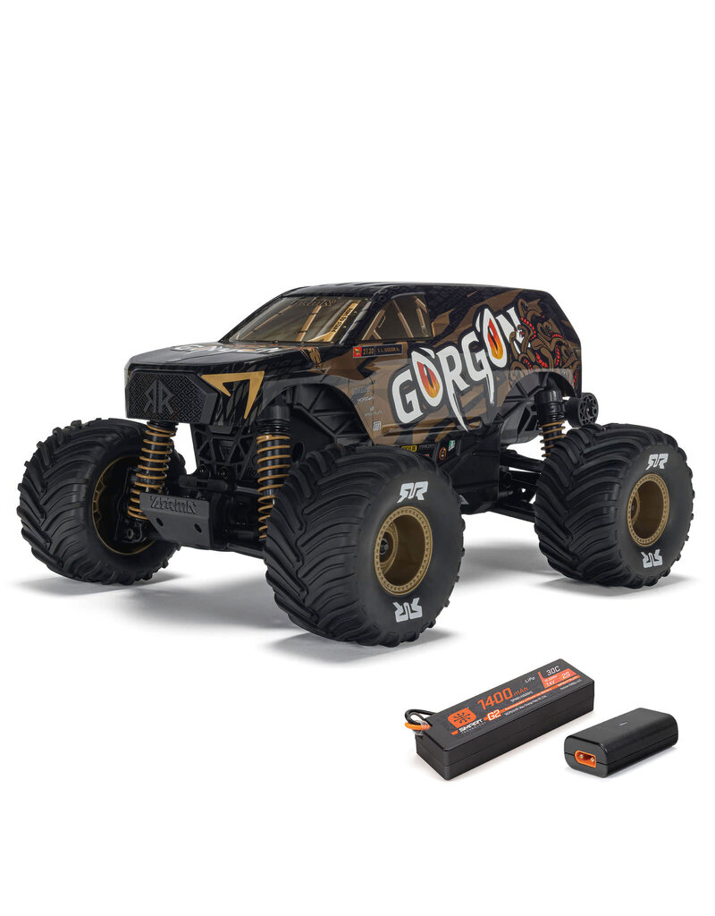 ARRMA ARA2130T3 1/16 GORGON GROM 4X4 RTR BRUSHED MONSTER TRUCK (BATTERY & CHARGER INCLUDED), BRONZE