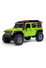 AXIAL AXI-2261T1 1/30 SCX30 JEEP WRANGLER JLU 4X4 RTR BRUSHED ROCK CRAWLER (BATTERY & CHARGER INCLUDED), GREEN