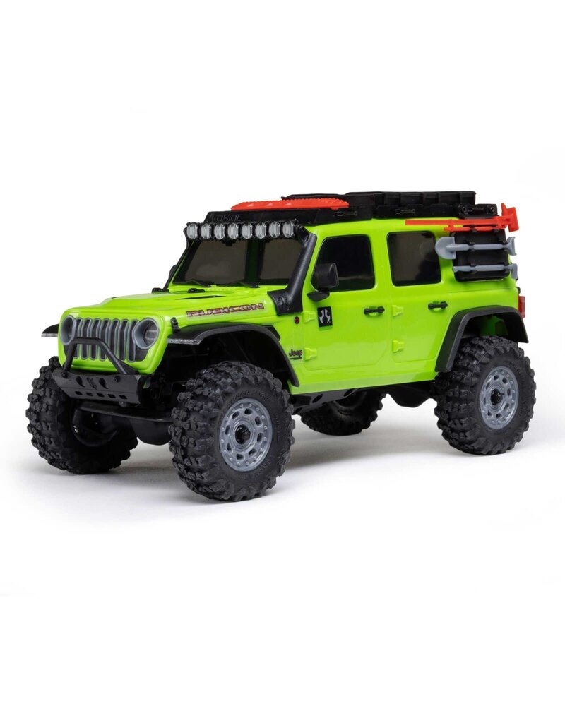 AXIAL ***PRE-ORDER*** AXI-2261T1 1/30 SCX30 JEEP WRANGLER JLU 4X4 RTR BRUSHED ROCK CRAWLER (BATTERY & CHARGER INCLUDED), GREEN