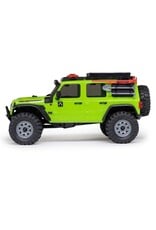 AXIAL AXI-2261T1 1/30 SCX30 JEEP WRANGLER JLU 4X4 RTR BRUSHED ROCK CRAWLER (BATTERY & CHARGER INCLUDED), GREEN