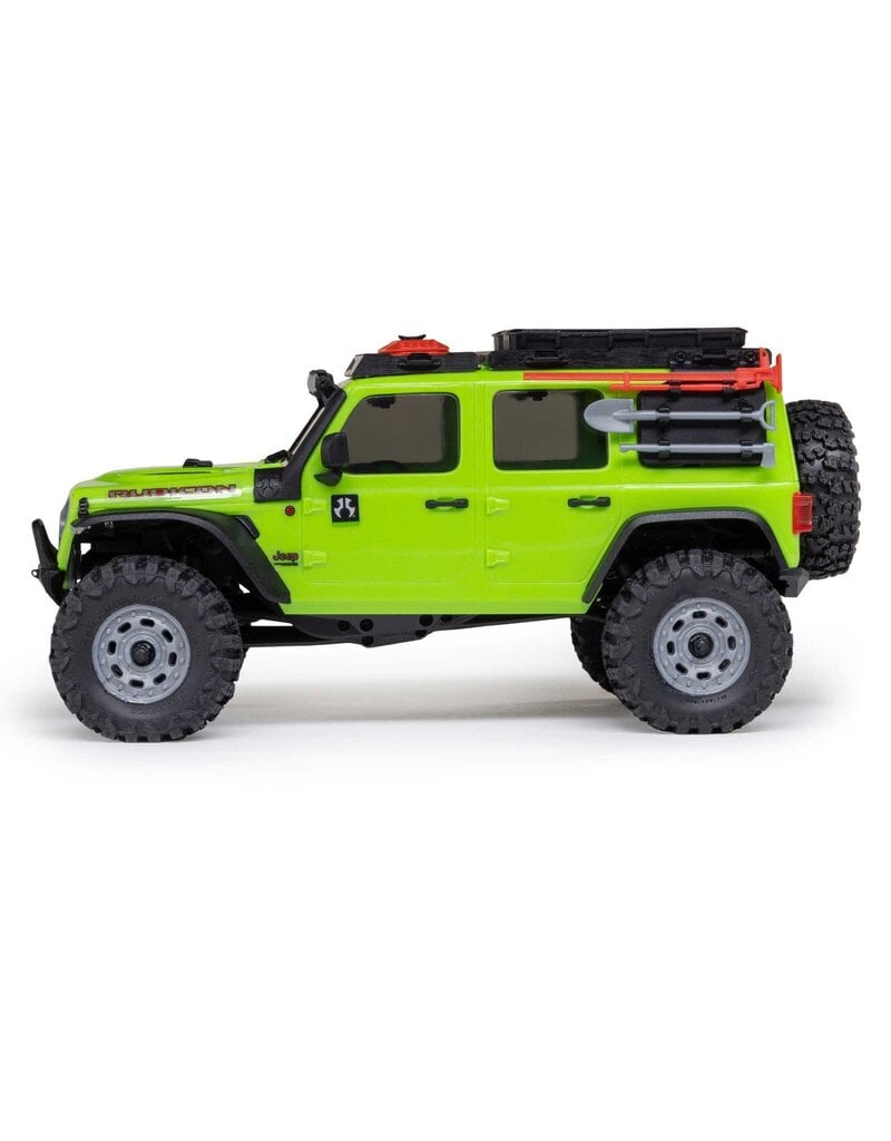 AXIAL AXI-2261T1 1/30 SCX30 JEEP WRANGLER JLU 4X4 RTR BRUSHED ROCK CRAWLER (BATTERY & CHARGER INCLUDED), GREEN