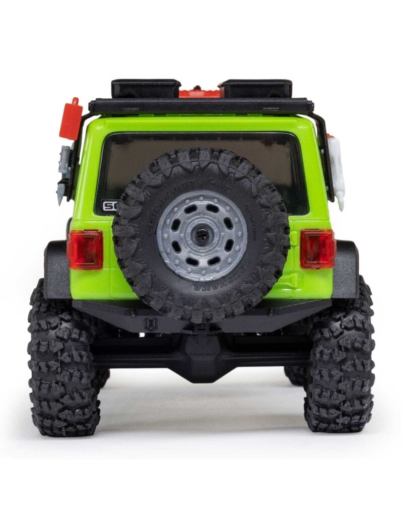 AXIAL AXI-2261T1 1/30 SCX30 JEEP WRANGLER JLU 4X4 RTR BRUSHED ROCK CRAWLER (BATTERY & CHARGER INCLUDED), GREEN