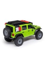 AXIAL AXI-2261T1 1/30 SCX30 JEEP WRANGLER JLU 4X4 RTR BRUSHED ROCK CRAWLER (BATTERY & CHARGER INCLUDED), GREEN