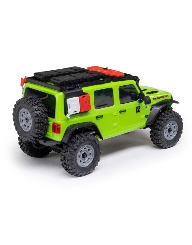 AXIAL AXI-2261T1 1/30 SCX30 JEEP WRANGLER JLU 4X4 RTR BRUSHED ROCK CRAWLER (BATTERY & CHARGER INCLUDED), GREEN