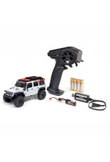 AXIAL ***PRE-ORDER*** AXI-2261T2 1/30 SCX30 JEEP WRANGLER JLU 4X4 RTR BRUSHED ROCK CRAWLER (BATTERY & CHARGER INCLUDED), WHITE