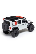 AXIAL AXI-2261T2 1/30 SCX30 JEEP WRANGLER JLU 4X4 RTR BRUSHED ROCK CRAWLER (BATTERY & CHARGER INCLUDED), WHITE