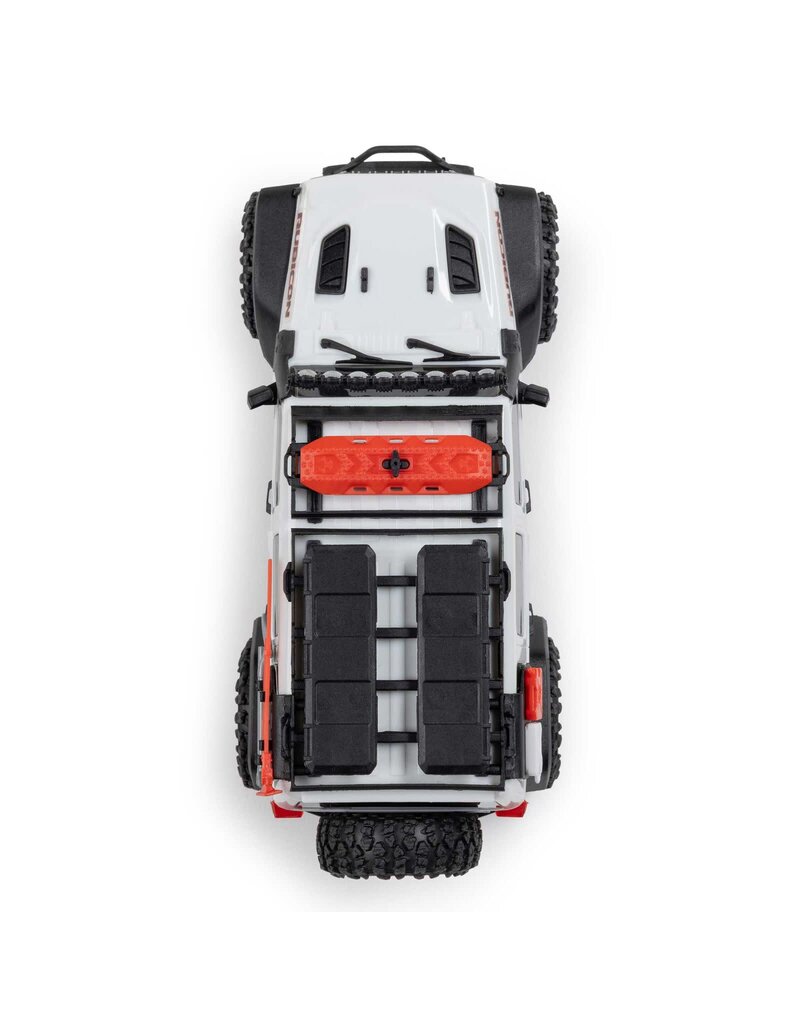 AXIAL AXI-2261T2 1/30 SCX30 JEEP WRANGLER JLU 4X4 RTR BRUSHED ROCK CRAWLER (BATTERY & CHARGER INCLUDED), WHITE
