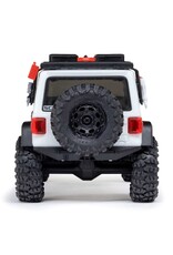 AXIAL AXI-2261T2 1/30 SCX30 JEEP WRANGLER JLU 4X4 RTR BRUSHED ROCK CRAWLER (BATTERY & CHARGER INCLUDED), WHITE