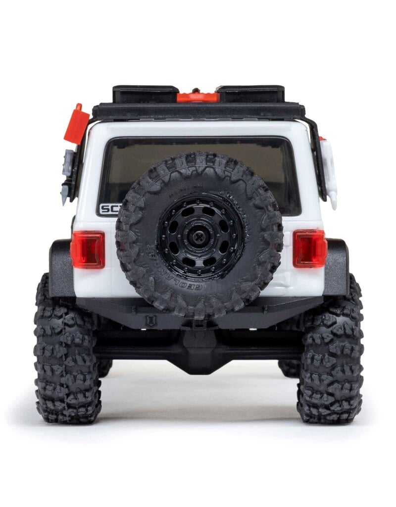 AXIAL ***PRE-ORDER*** AXI-2261T2 1/30 SCX30 JEEP WRANGLER JLU 4X4 RTR BRUSHED ROCK CRAWLER (BATTERY & CHARGER INCLUDED), WHITE