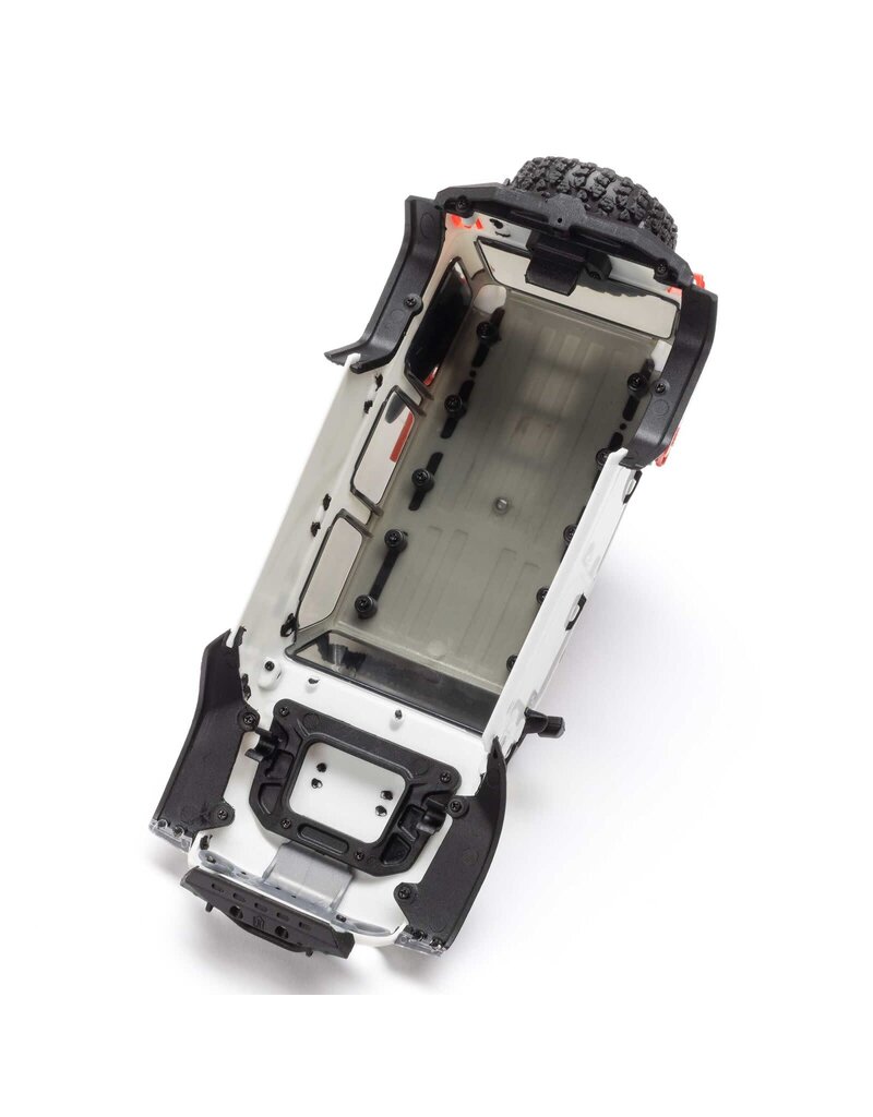 AXIAL AXI-2261T2 1/30 SCX30 JEEP WRANGLER JLU 4X4 RTR BRUSHED ROCK CRAWLER (BATTERY & CHARGER INCLUDED), WHITE