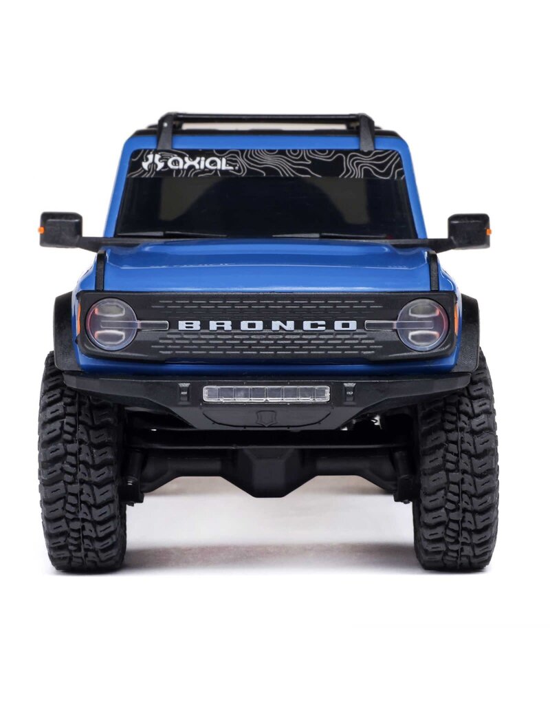 AXIAL AXI-2048T1 1/30 SCX30 FORD BRONCO 4X4 RTR BRUSHED ROCK CRAWLER (BATTERY & CHARGER INCLUDED), BLUE