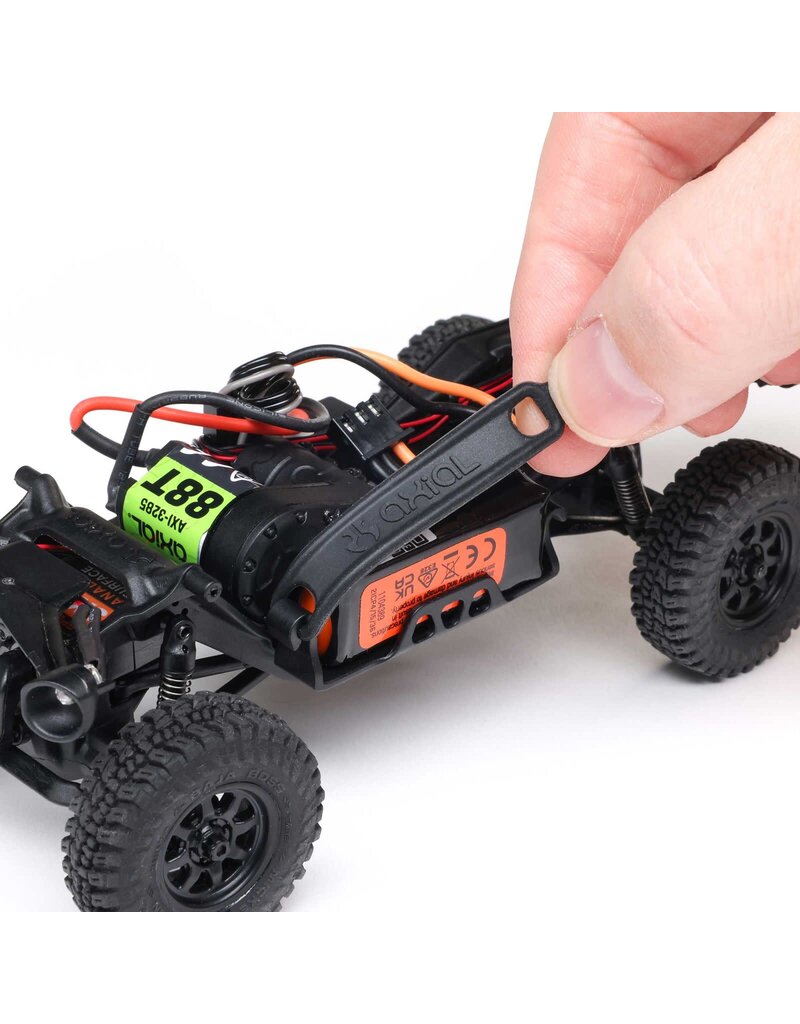 AXIAL AXI-2048T1 1/30 SCX30 FORD BRONCO 4X4 RTR BRUSHED ROCK CRAWLER (BATTERY & CHARGER INCLUDED), BLUE