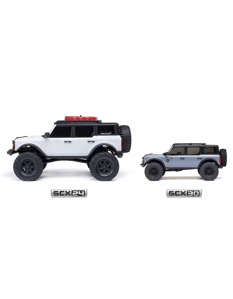 AXIAL ***PRE-ORDER*** AXI-2048T1 1/30 SCX30 FORD BRONCO 4X4 RTR BRUSHED ROCK CRAWLER (BATTERY & CHARGER INCLUDED), BLUE