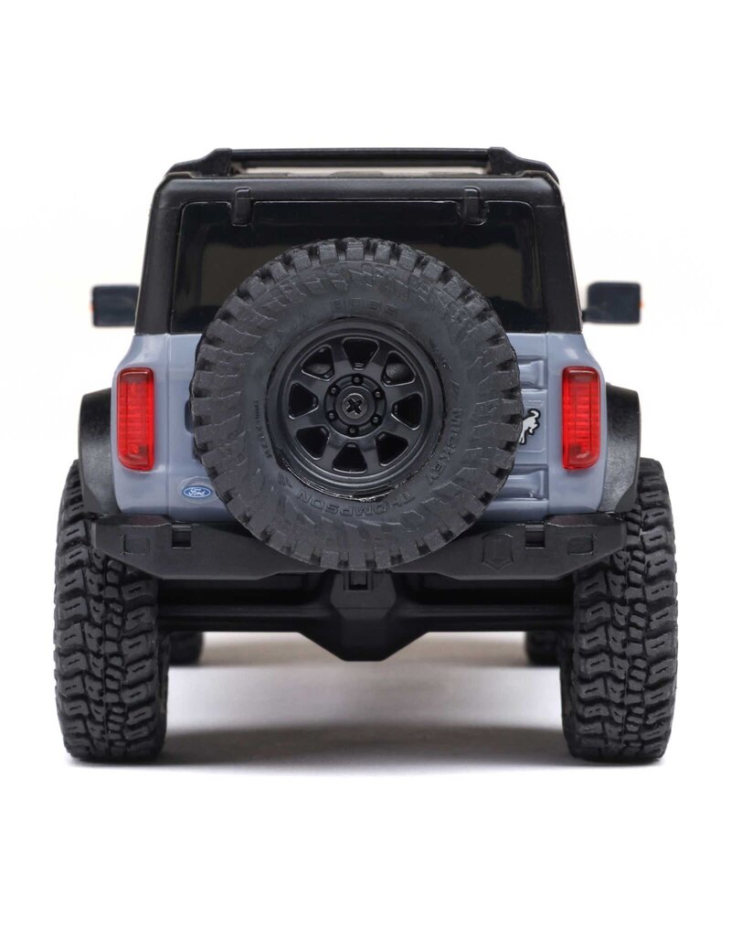 AXIAL AXI-2048T2 1/30 SCX30 FORD BRONCO 4X4 RTR BRUSHED ROCK CRAWLER (BATTERY & CHARGER INCLUDED), GRAY