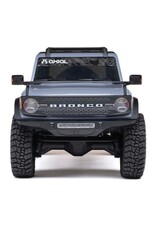 AXIAL AXI-2048T2 1/30 SCX30 FORD BRONCO 4X4 RTR BRUSHED ROCK CRAWLER (BATTERY & CHARGER INCLUDED), GRAY