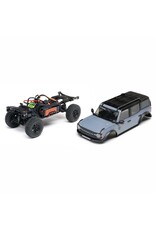 AXIAL AXI-2048T2 1/30 SCX30 FORD BRONCO 4X4 RTR BRUSHED ROCK CRAWLER (BATTERY & CHARGER INCLUDED), GRAY
