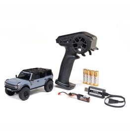 AXIAL AXI-2048T2 1/30 SCX30 FORD BRONCO 4X4 RTR BRUSHED ROCK CRAWLER (BATTERY & CHARGER INCLUDED), GRAY