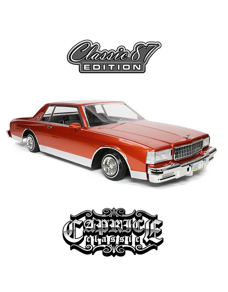 REDCAT RACING RER40284 CAPRICE CLASSIC RC CAR - 1:10 1987 CHEVROLET CAPRICE CLASSIC HOPPING LOWRIDER
