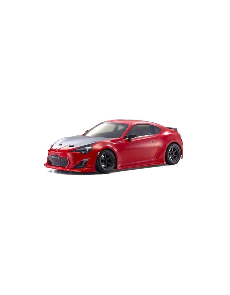 KYOSHO KYO34502T1 1:10 SCALE RADIO CONTROLLED ELECTRIC POWERED 2WD FAZER D2 FZD2 SERIES READYSET TOYOTA 86 GT TUNED VER. LIGHTNING RED