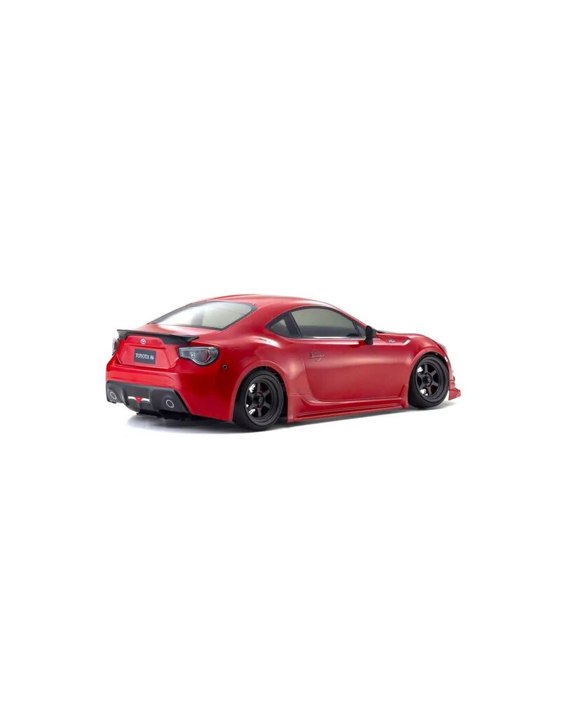 KYOSHO KYO34502T1 1:10 SCALE RADIO CONTROLLED ELECTRIC POWERED 2WD FAZER D2 FZD2 SERIES READYSET TOYOTA 86 GT TUNED VER. LIGHTNING RED