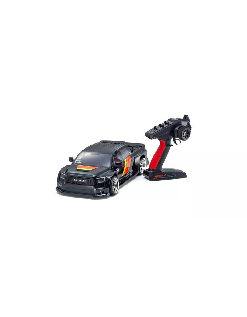 KYOSHO ***PRE-ORDER*** KYO34531T1 1:10 SCALE RADIO CONTROLLED ELECTRIC POWERED 2WD FAZER D2 FZD2L SERIES READYSET 2021 TOYOTA TUNDRA DRIFT VER. BLACK