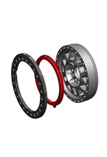VANQUISH VPS07806 KMC 1.9 KM445 IMPACT ALUMINUM BEADLOCK WHEELS: ORANGE (2)