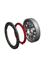 VANQUISH VPS07802 KMC 1.9 KM445 IMPACT ALUMINUM BEADLOCK WHEELS: CLEAR (2)