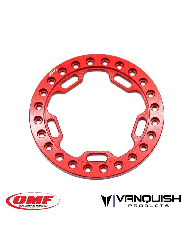 VANQUISH VPS05113 MOF 1.9 PHASE 5 ALUMINUM BEADLOCK RING: RED (1)