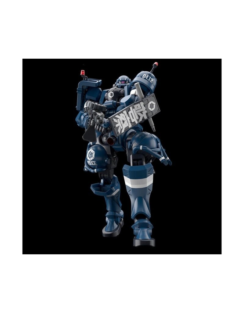 BANDAI BAS2759290 1/144 HGGQ MS-06-SSP POLICE ZAKU "GUNDAM GQ" PLASTIC MODEL KIT