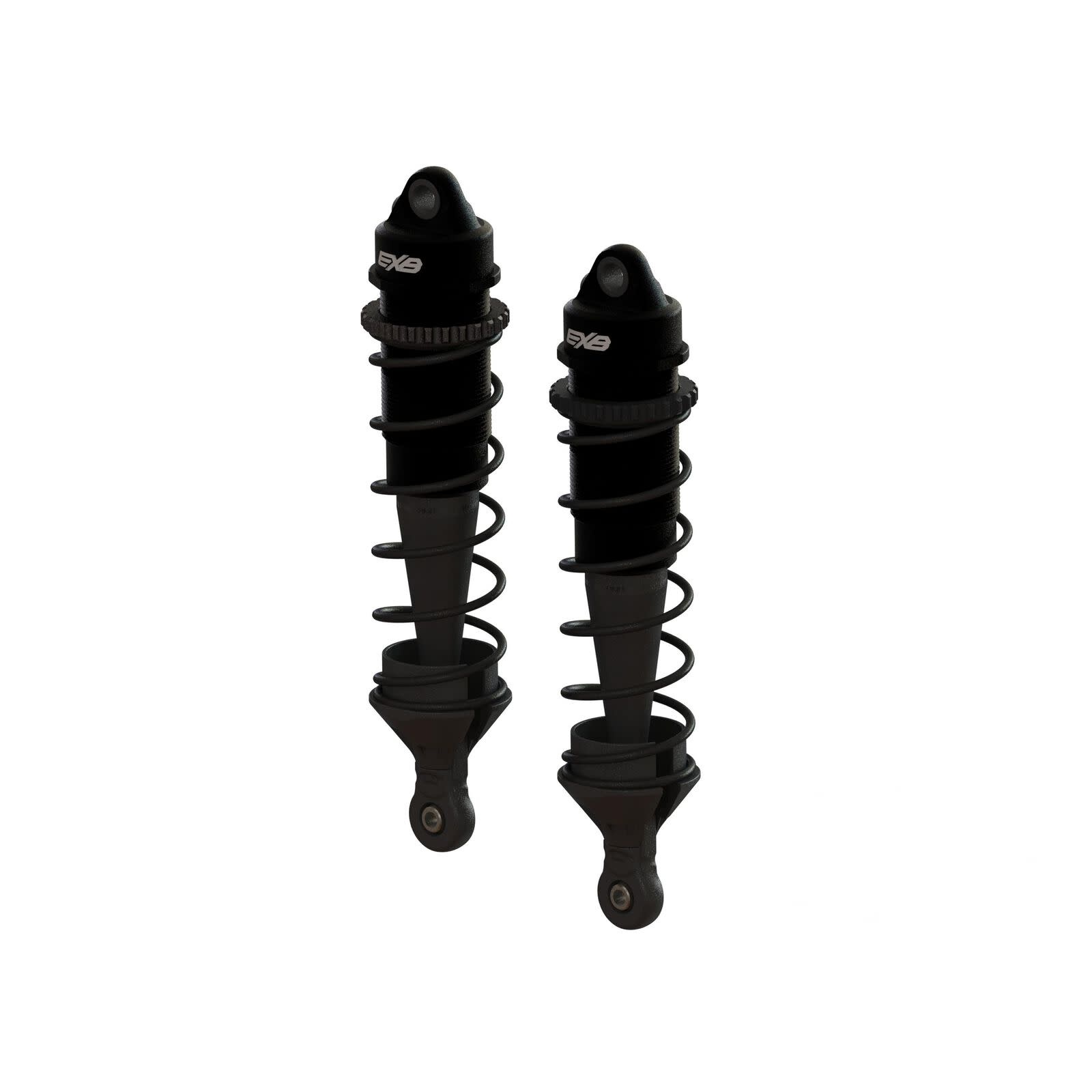 ARA-1510 SHOCK SET BORE:16MM, LENGTH:117MM PISTON:8 X 1.2MM OIL:1300 CST EMULSION CAPS