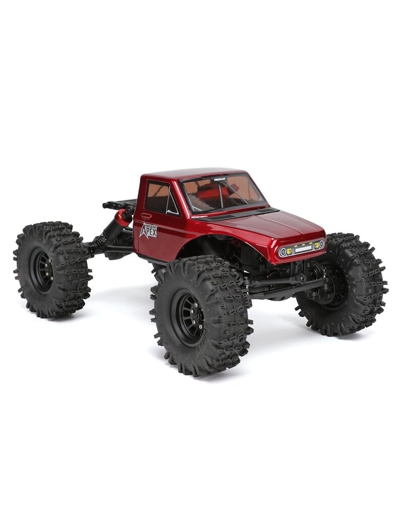 REDCAT RACING RER42219 ASCENT-18 APEX - 1/18 SCALE BRUSHLESS ELECTRIC ROCK CRAWLER RED