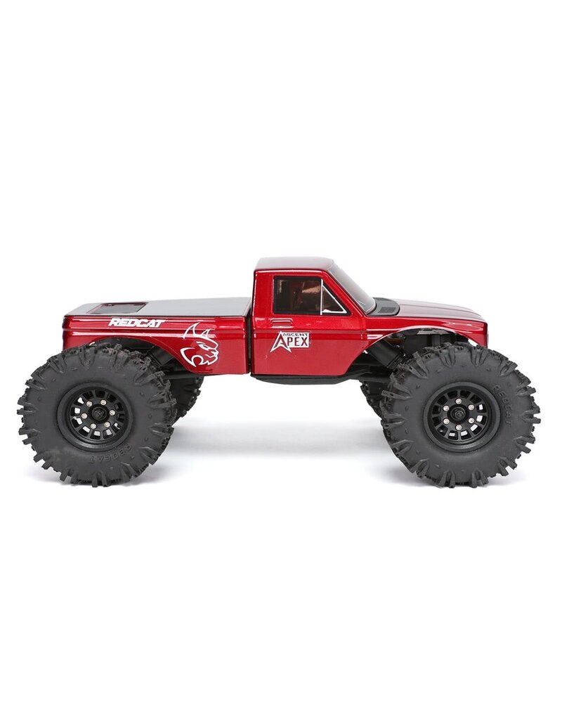 REDCAT RACING RER42219 ASCENT-18 APEX - 1/18 SCALE BRUSHLESS ELECTRIC ROCK CRAWLER RED