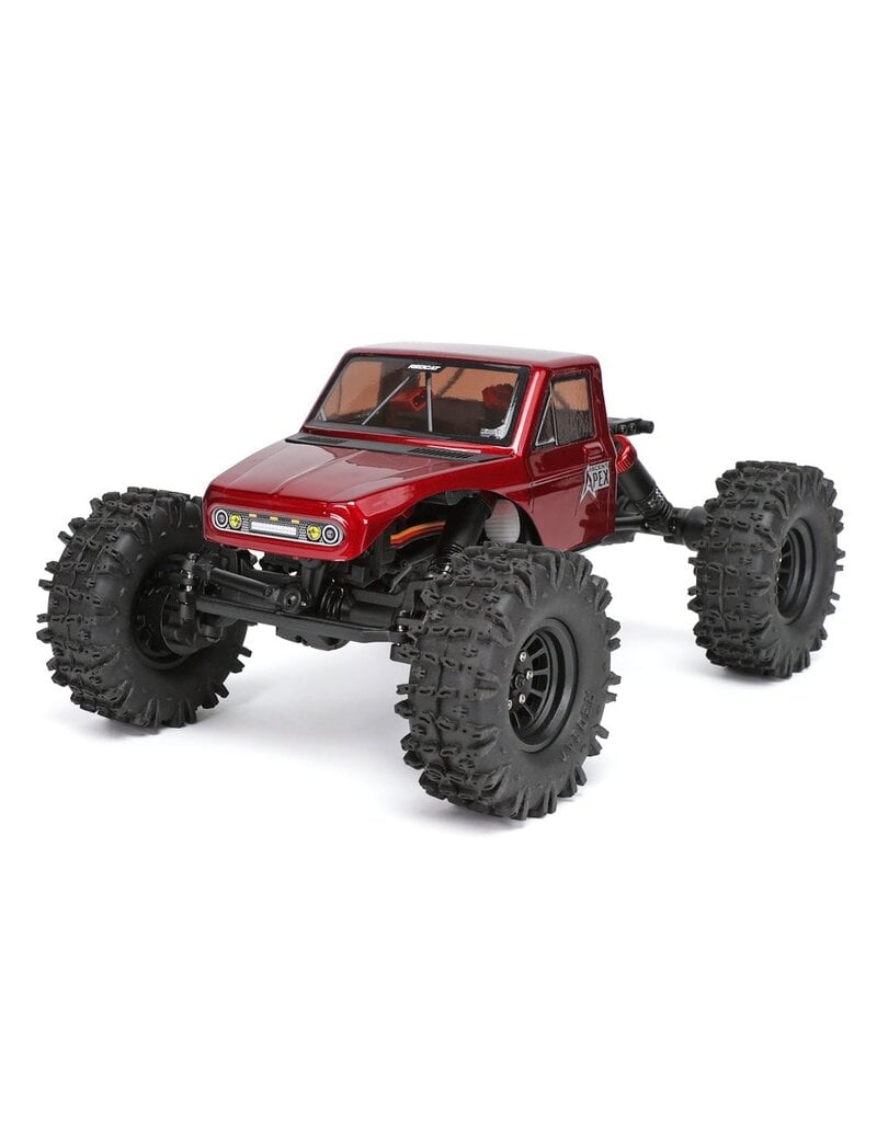 REDCAT RACING RER42219 ASCENT-18 APEX - 1/18 SCALE BRUSHLESS ELECTRIC ROCK CRAWLER RED