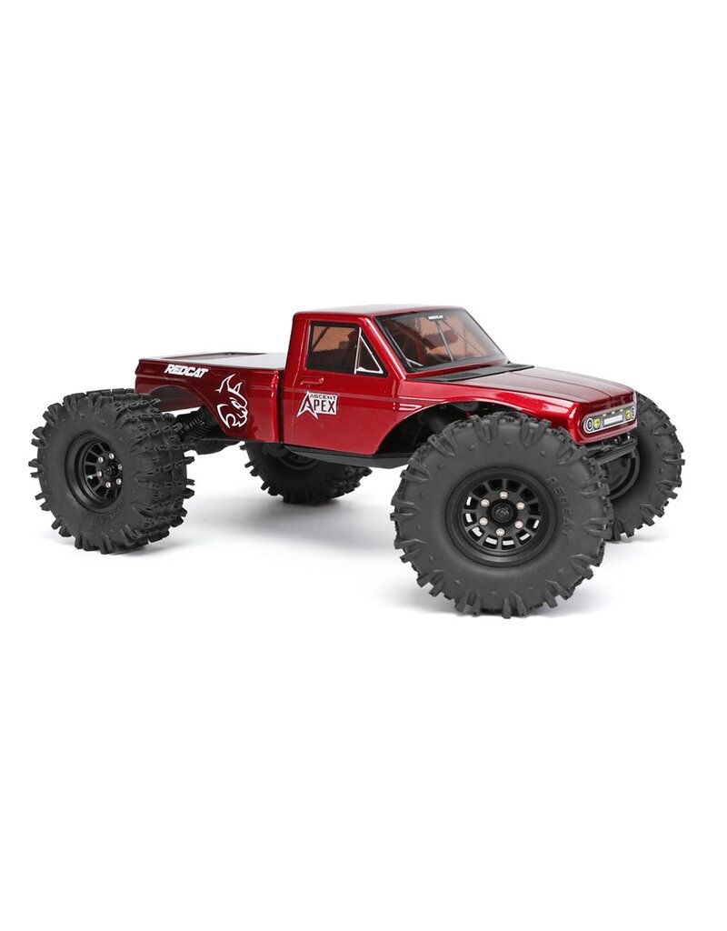 REDCAT RACING RER42219 ASCENT-18 APEX - 1/18 SCALE BRUSHLESS ELECTRIC ROCK CRAWLER RED