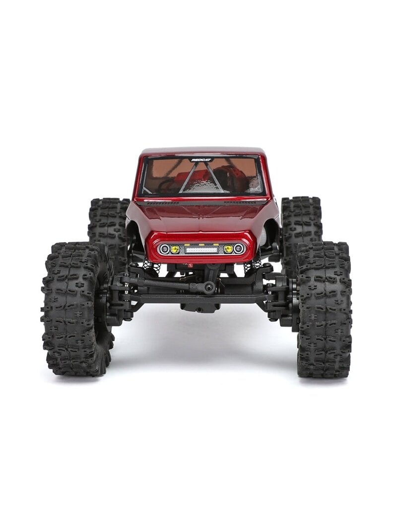 REDCAT RACING RER42219 ASCENT-18 APEX - 1/18 SCALE BRUSHLESS ELECTRIC ROCK CRAWLER RED