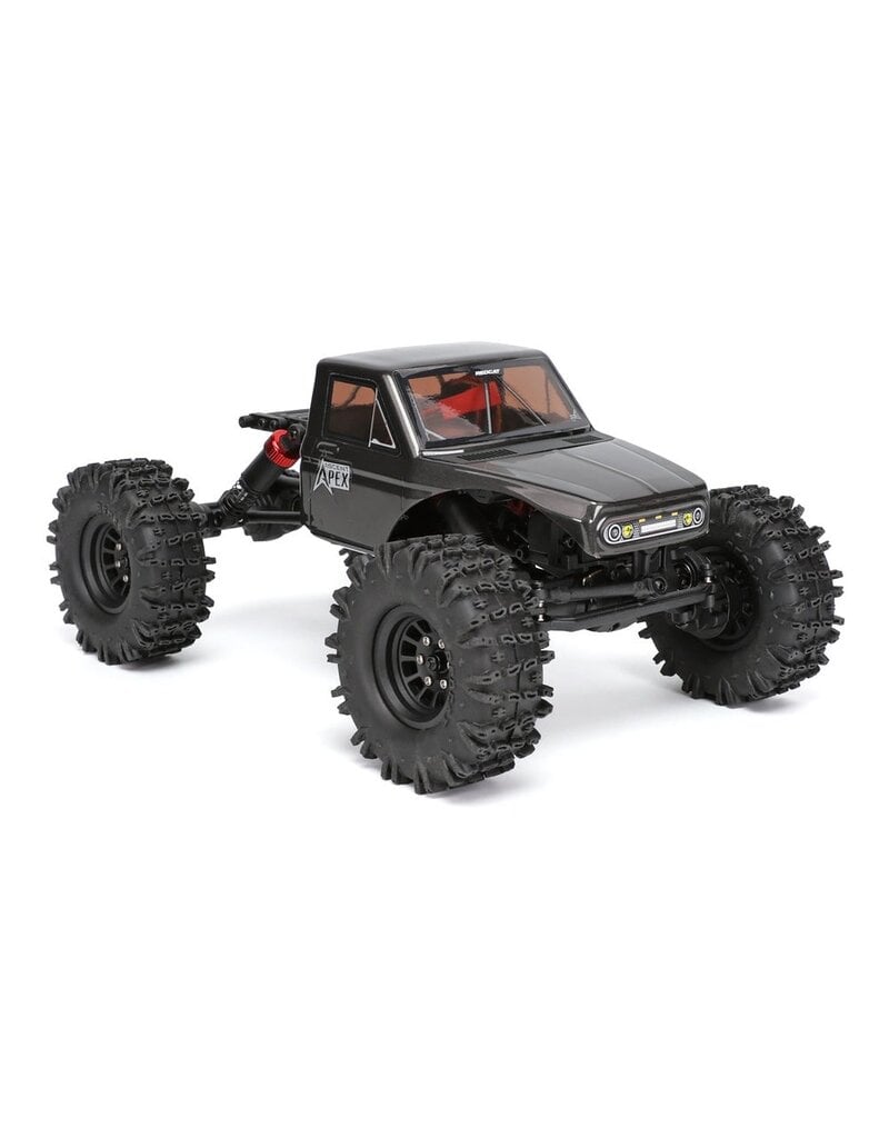 REDCAT RACING RER42222 ASCENT-18 APEX - 1/18 SCALE BRUSHLESS ELECTRIC ROCK CRAWLER GRAY