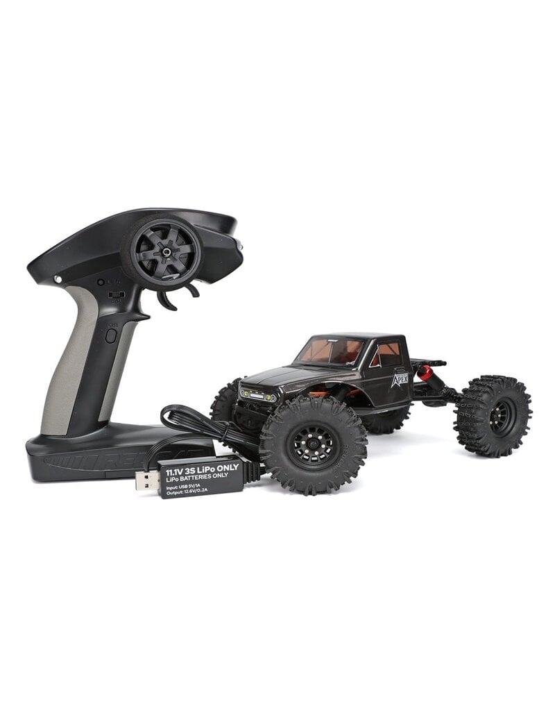 REDCAT RACING RER42222 ASCENT-18 APEX - 1/18 SCALE BRUSHLESS ELECTRIC ROCK CRAWLER GRAY