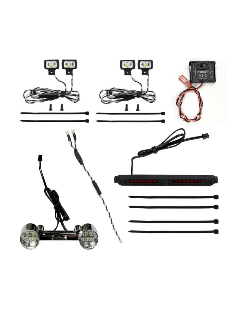 MYTRICKRC MYKVOPT VANQUISH OPTIC LIGHT KIT W/HB-2 LIGHT CONTROLLER
