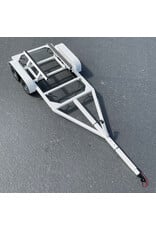 BOLD RC BOL5100 1/10 SCALE FULLY ADJUSTABLE METAL BOAT TRAILER WITH LED LIGHTS (WHITE)