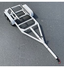 BOLD RC BOL5100 1/10 SCALE FULLY ADJUSTABLE METAL BOAT TRAILER WITH LED LIGHTS (WHITE)