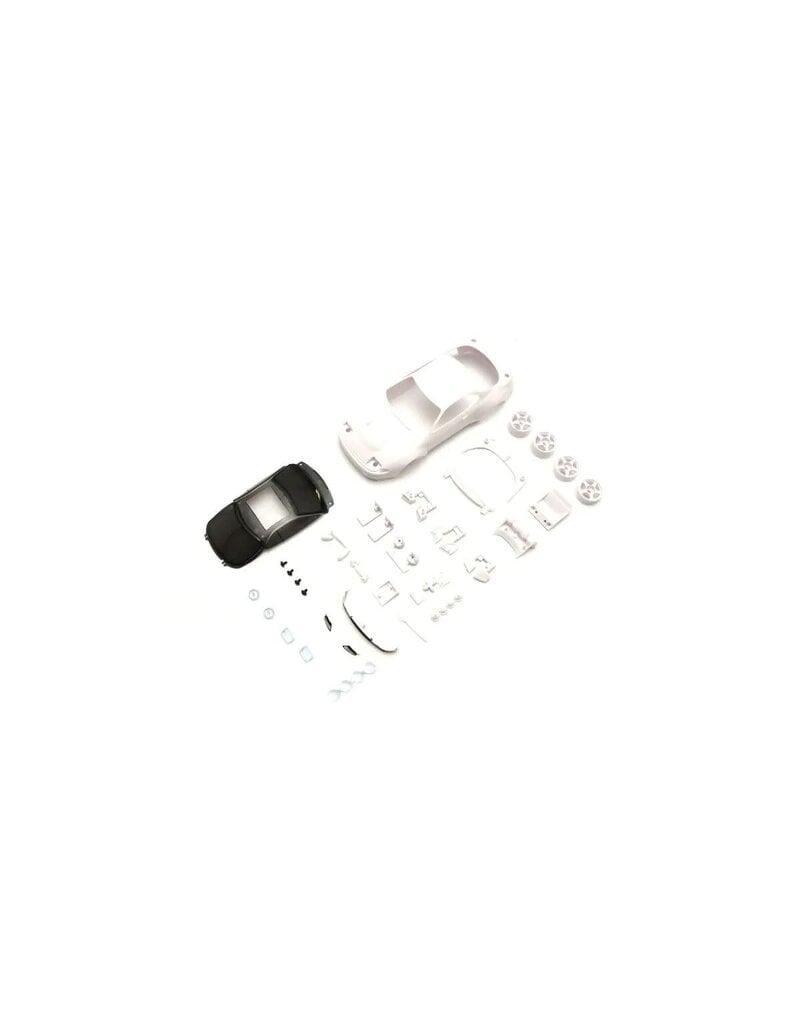 KYOSHO KYOMZN227 TOYOTA CELICA GT-FOUR RC WITH LIGHT PODS WHITE BODY SET W/ RIM FOR AWD