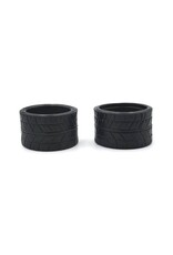 MARKA RACING PRODUCTS MRK-MZR-V1RR25-14 V1 MINI-Z RCP RUBBER TIRE 25 DEGREE 14MM