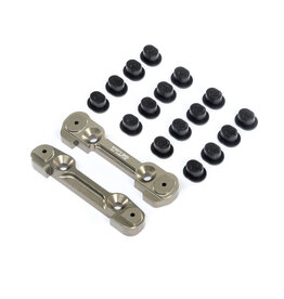 TLR TLR244049 ADJUSTABLE FRONT HINGE PIN BRACE W/INSERTS: 8X