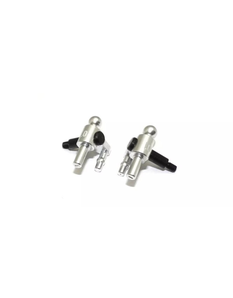 KYOSHO KYOMZW710-10 ALUMINUM STEERING BLOCKS: 1 DEGREE (2)