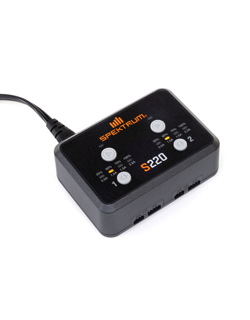 SPEKTRUM SPMXC0220 S220 AC 2X20W BALANCE CHARGER