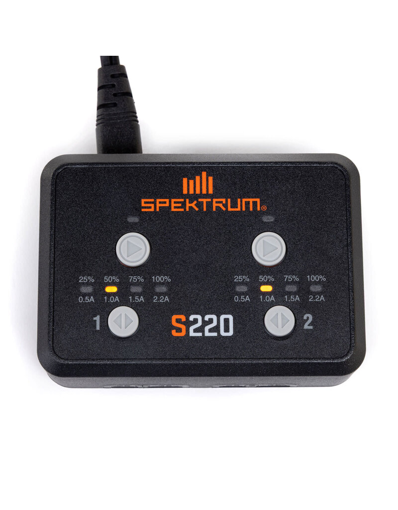 SPEKTRUM SPMXC0220 S220 AC 2X20W BALANCE CHARGER